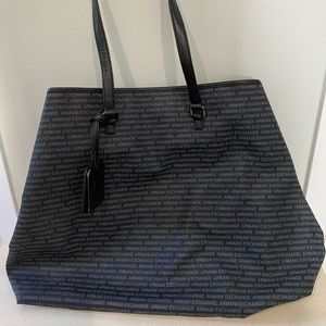 Armani exchange large tote